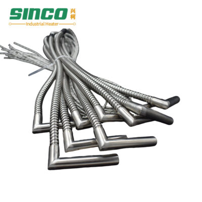 Custom High Quality Stainless Steel L Type Right Angle Heating Element Cartridge Heater