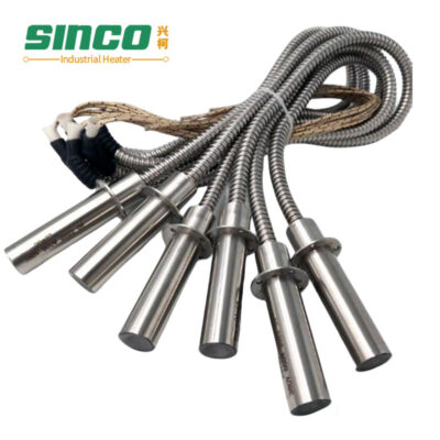 Tubular Heating Cartridge Heater with Flange Screw