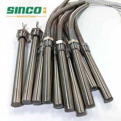 Electric 380V Mold Heating Element Cartridge Heater with Flange