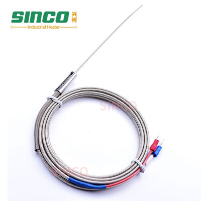 PT100 Type Armored Thermocouple Bendable Probe