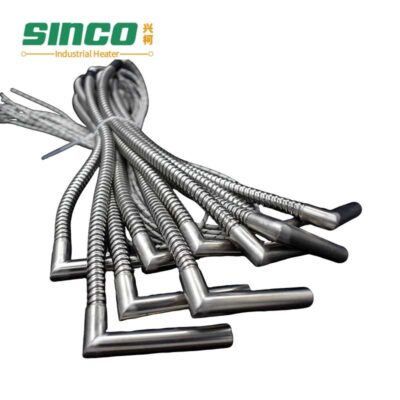 Cartridge Heater L Shape Inner Connetion with Flexible Cable
