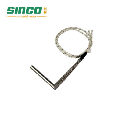 Electric Resistance Right Angle L Shape Split Sheath Cartridge Heater