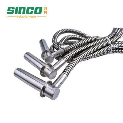 L Shape Cartridge Resistance Pencil Heater for Injection Molding Machine